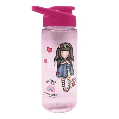 SANTORO GORJUSS Пластмасова бутилка Santoro Gorjuss Be Kind To Yourself , U 954GJ10, момиче, розово, многоцвето U 954GJ10