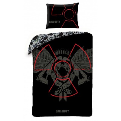CALL OF DUTY Детски спален комплект Call of Duty Черен, U COD5522BL, момче, черен, многоцветен U COD5522BL