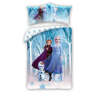 Детски спален комплект Frozen Elza, Anna, Olaf, U FRZ4220BL, момиче, многоцветен U FRZ4220BL