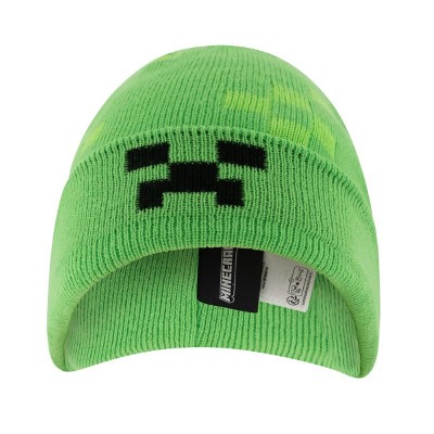 MINECRAFT Зимна шапка Minecraft Creeper Green, размер 54, U GC-MNCT-0092_54, зелена U GC-MNCT-0092_54 MINECRAFT Зимна шапка Minecraft Creeper Green, размер 54, U GC-MNCT-0092_54, зелена U GC-MNCT-0092_54