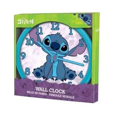 LILO & STITCH Стенен часовник Stitch, U LAS3015, син U LAS3015