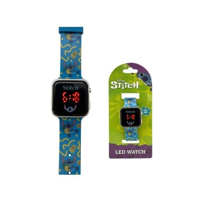 Детски LED часовник Lilo & Stitch, многоцветен U LAS4038