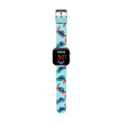 LILO & STITCH Детски LED часовник Stitch, U LAS4039, деца, син, многоцветен U LAS4039