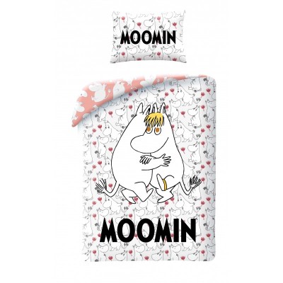 MOOMIN Детски спален комплект Moomins, U MO-9891BL, многоцветен U MO-9891BL