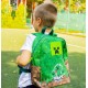 PIXIE CREW Раница за детска градина и предучилищна MINECRAFT Pixie Crew, U PXB-18-35, зелена U PXB-18-35 PIXIE CREW Раница за детска градина и предучилищна MINECRAFT Pixie Crew, U PXB-18-35, зелена U PXB-18-35