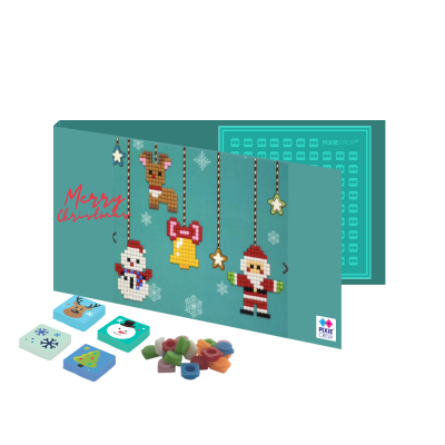 PIXIE CREW Коледна картичка Pixie Crew със силиконов панел, U PXG-01-09, зелена, многоцветна U PXG-01-09 PIXIE CREW Коледна картичка Pixie Crew със силиконов панел, U PXG-01-09, зелена, многоцветна U PXG-01-09