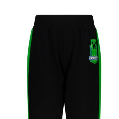 MINECRAFT Спортен панталон Minecraft Black&Green, U TW-MNCT-0016_116, момче, черно U TW-MNCT-0016_116 MINECRAFT Спортен панталон Minecraft Black&Green, U TW-MNCT-0016_116, момче, черно U TW-MNCT-0016_116