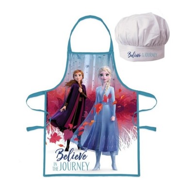 Детски Комплект готварска шапка и престилка Frozen , U WD21501DT, момиче, многоцветен U WD21501DT Детски Комплект готварска шапка и престилка Frozen , U WD21501DT, момиче, многоцветен U WD21501DT