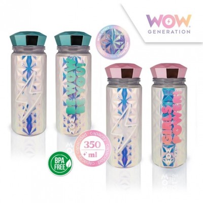 WOW GENERATION Диамантени бутилки WOW Generation 350 мл, асортимент, U WOW00067 U WOW00067 WOW GENERATION Диамантени бутилки WOW Generation 350 мл, асортимент, U WOW00067 U WOW00067