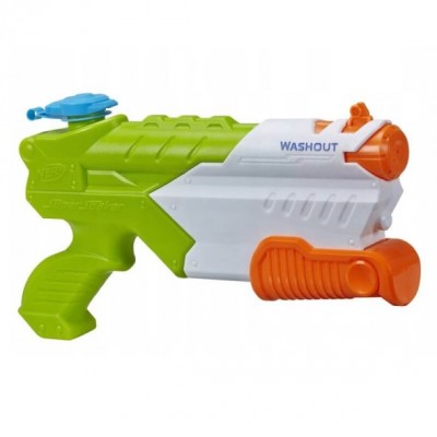Hasbro  Воден бластер Nerf Supersoaker Washout, R A9465, бяло и зелено R A9465