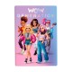 WOW Generation Сет от 3 тетрадки А5 , с меки корици, WOW00002, за момиче, многоцветна SKU WOW00002 WOW Generation Сет от 3 тетрадки А5 , с меки корици, WOW00002, за момиче, многоцветна SKU WOW00002
